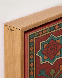 Artisanal Tradition Canvas in Solid Pine Floating Frame