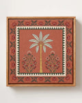 Heritage Bloom Canvas in Solid Pine Floating Frame
