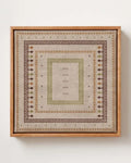 Linear Harmony Canvas in Solid Pine Floating Frame