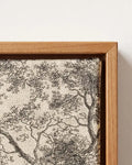 The Quiet Valley Canvas in Solid Pine Floating Frame